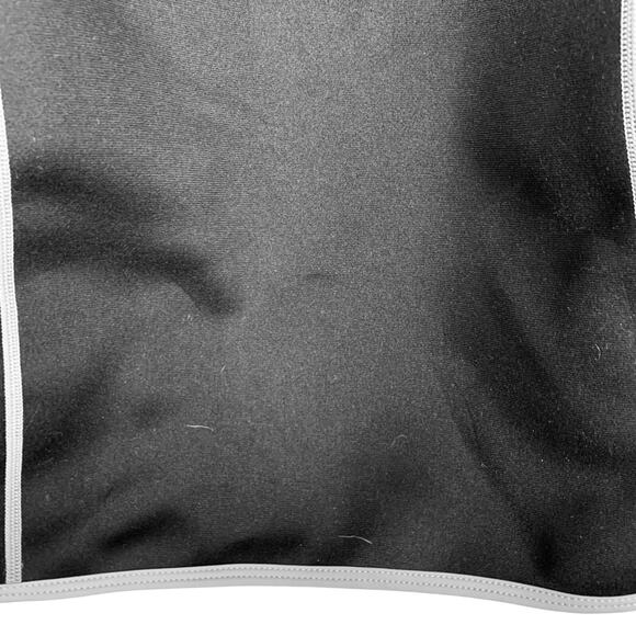 Saunafx Shapewear Waist Trainer Neoprene Vest Full Zip Black Shaper Stretch sz L - Picture 14 of 16